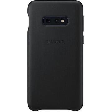 Leather Cover Samsung Galaxy S10E Black