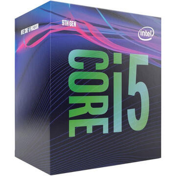 Procesor Intel Core i5-9500, Hexa Core, 3.00GHz, 9MB, LGA1151, 14nm, BOX