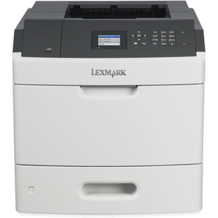 Imprimanta Refurbished Imprimanta laser monocrom Lexmark MS811DN, USB, 60ppm, 1200 x 1200 dpi, 500 coli