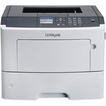 Imprimanta Refurbished Imprimanta LEXMARK MS 610DN, Laser Monocrom, 47 PPM, USB, Retea