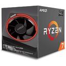 Procesor AMD RYZEN 7 2700 MAX (AM4) 4.10GHZ 8 CORE RGB Wraith Max cooler