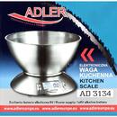 Cantar de bucatarie Weighing scale kitchen Adler AD 3134 (inox color)