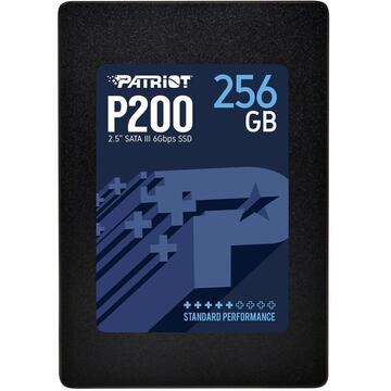 SSD Patriot 256GB P200 2.5'' SATA III 6Gb/s, R/W 530/460 MB/s