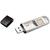 Memorie USB Apacer AH651 Fingerprint 64GB USB 3.1 Silver