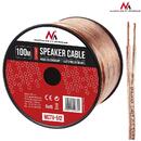 Accesorii Audio Hi-Fi MACLEAN Speaker cable 100m 2*1.5mm2 / 48*0.20CCA 3,5*7,0mm