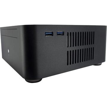 Carcasa Inter-Tech A80S ITX cu sursa de 60W neagra