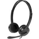 Casti Natec HEADSET CANARY WITH MICROPHONE BLACK