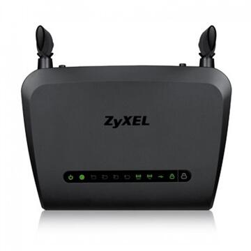 Router wireless ZyXEL NBG6515, Dual-Band, AC 750, 4 x 10/100/1000 Mbps