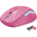 Mouse Trust Yvi FX Wireless  - pink