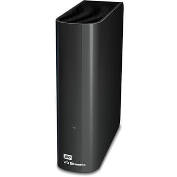 Hard disk extern Western Digital External HDD WD Elements Desktop 3.5'' 12TB USB3, Black