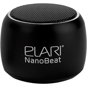 Boxa portabila Difuzor wireless Elari NanoBeat Black