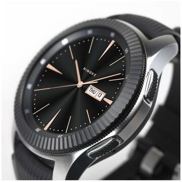 Rama ornamentala otel inoxidabil Ringke Galaxy Watch 46mm / Galaxy Gear S3 Negru