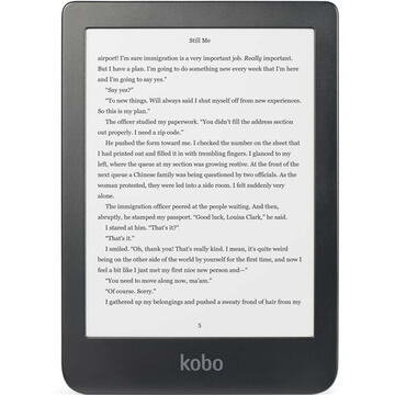 eBook Reader Kobo Clara HD 6" 8GB Wi-Fi Negru