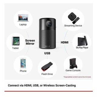 Videoproiector Anker Proiector video portabil Nebula Capsule, WIFI, DLP, Audio 360, Android 7.1