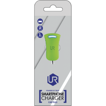 Trust UR Smartphone car charger - lime