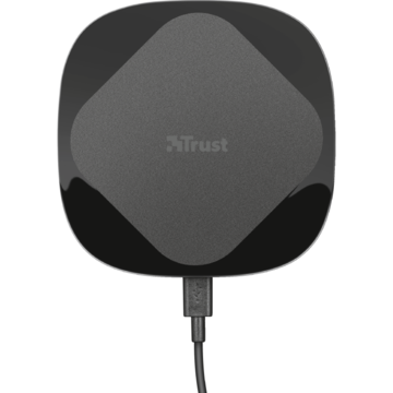 Trust Incarcator wireless GSM Cito 10 Wireless Charger Black, Fast Charge