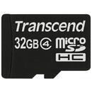 Card memorie Transcend Memory card microSDHC 32GB Class 4
