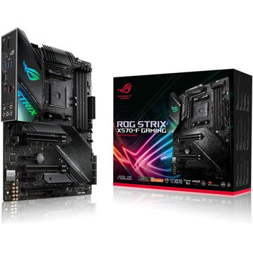 Placa de baza ASUS ROG STRIX X570-F GAMING, AM4, 4*DDR4, HDMI/DP, ATX
