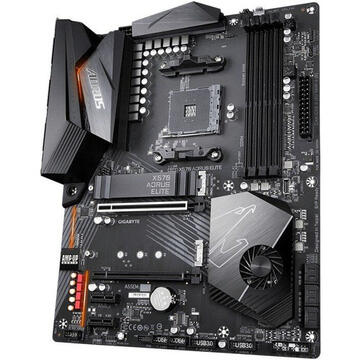 Placa de baza Gigabyte X570 AORUS ELITE AMD X570 DDR4 M.2 Socket 6 x SATA 6Gb/s