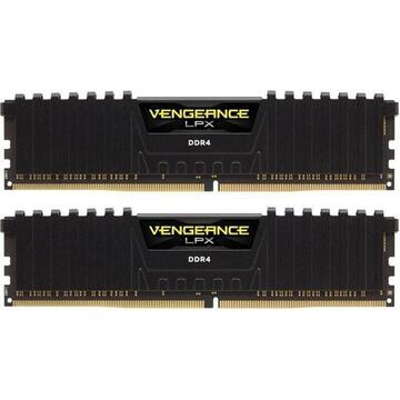 Memorie Corsair Vengeance LPX DIMM DDR4 32GB (Kit 2x16GB) 3200MHz CL16 Black