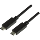 LOGILINK - USB-C 3.1 Gen2 connection cable, 0.5m, black