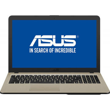 Notebook Asus VivoBook 15 X540MA, 15.6'' HD Celeron N4000 4GB 256GB SSD, GMA UHD 600, Endless OS, Chocolate Black