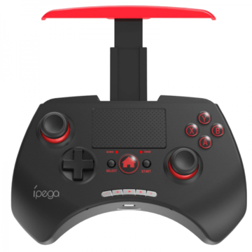 Controller joystick gamepad IPEGA PG-9028 wireless bluetooth cu touchpad pentru smartphone andoid / TV / PC, negru