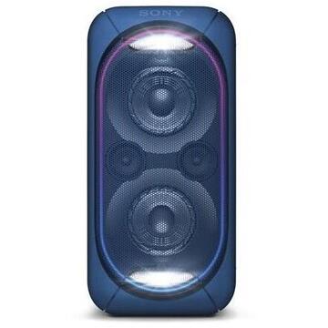 Sony Sistem audio GTKXB60L, Bluetooth, Extra Bass, baterie, Party chain, Albastru
