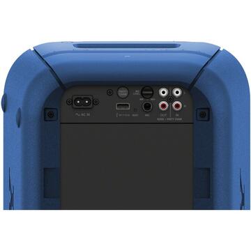 Sony Sistem audio GTKXB60L, Bluetooth, Extra Bass, baterie, Party chain, Albastru