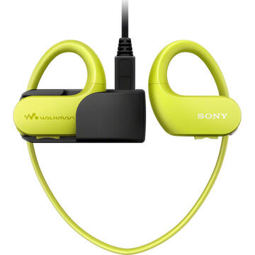 Player Sony Mp3 Player Sport Walkman, NWWS413G, 4GB, rezistent la apa, Verde