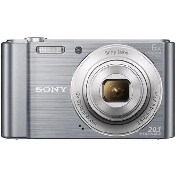 Aparat foto digital Sony Cyber-Shot DSC-W810S, 20MP, Silver