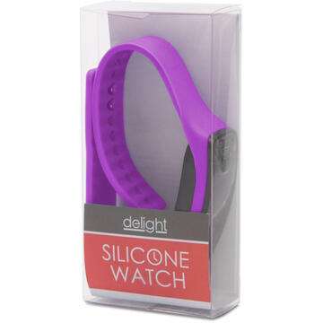 Delight Ceas digital siliconic – violet