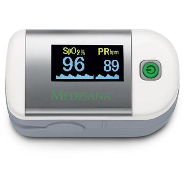 Puls oximetru Medisana PM 100, 79455, pentru a masura saturatia de oxigen din sange (SpO2) si masurarea pulsului