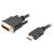 Lanberg cable HDMI -> DVI-D(18+1) M/M Single Link, black 3m