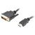 Lanberg cable HDMI -> DVI-D(24+1) M/M Dual Link 4K 30Hz, black 3m