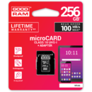 Card memorie GOODRAM Memory card Micro SDXC 256GB Class 10 UHS-I + Adapter
