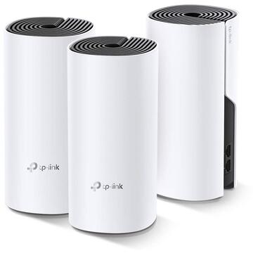 Router wireless TP-LINK Sistem wireless Complete Coverage Deco M4(3-pack) AC1200 Whole-Home