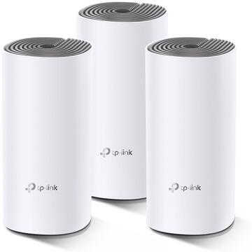 Router wireless TP-LINK Sistem wireless tip mesh Deco E4 AC1200, 3-pack