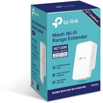 TP-LINK RE300 wireless dual band AC1200, 2.4GHz/ 5GHz