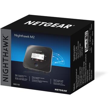 Router wireless Netgear Nighthawk M2 4GX LTE Advanced CAT 20 with 4X4 MIMO Mobile HotSpot Router(MR2100)
