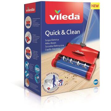 Rechargeable Cordless Sweeper Vileda Quick & Clean