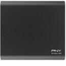 SSD Extern PNY External SSD Pro Elite 500GB, 865/875MB/s, USB 3.1 Gen 2 Type-C