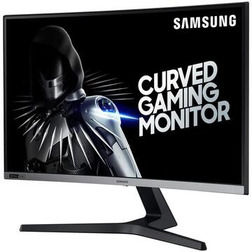 Monitor LED Samsung LC27RG50FQUXEN 27 inch, LED Curbat, VA 4ms Dark Blue Gray