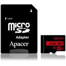Card memorie Apacer memory card Micro SDHC 16GB Class 10 UHS-I (up to 85MB/s) +adapter
