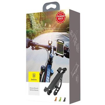 Mount bike for the steering wheel Baseus SUMIR-BY01 (black color)