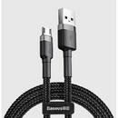 Cable Baseus cafule CAMKLF-BG1 (USB M - Micro USB M; 1m; grey and black color)