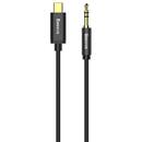 Accesorii Audio Hi-Fi Baseus Cablu  USB type C M - Jack 3,5 mm M; 1,2m; Negru