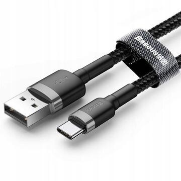 Baseus Cafule CATKLF-BG1 USB 2.0 - USB type C ; 1m; grey and black color