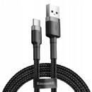 Cable Baseus Cafule CATKLF-BG1 (USB 2.0 - USB type C ; 1m; grey and black color)
