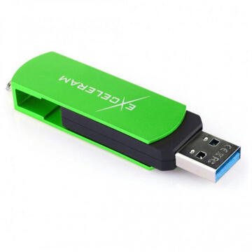 Memorie USB Exceleram P2 Series 16GB Green/Black